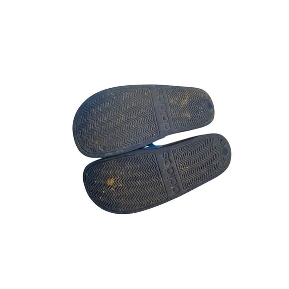 Adidas Adilette Comfort Slides Blue & White Men’s Size 6 (UK 6 / EU 38 / AU 6) - Picture 3 of 5
